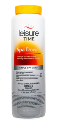 Leisure Time Spa Down 3 lbs