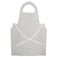 Disposable Apron, Polypropylene, White