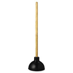 Toilet Plunger, 25-Inch Handle, 6-Inch Diameter Plunger