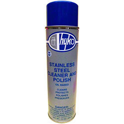 Stainless Steel Cleaner & Polish, Lemon Scent, 15 oz. Aerosol Can