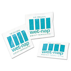 Wet-Nap Wet Towelettes, 5 x 7 3/4, White