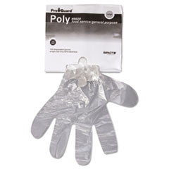 Disposable Polyethylene Gloves, General Purpose, Large, 1000/Box