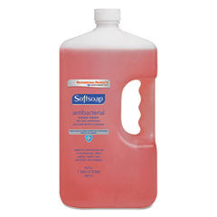 Antibacterial Hand Soap, Crisp Clean, Pink, 1gal Bottle