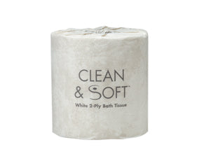 Clean & Soft 2-ply Household Bathroom Tissue