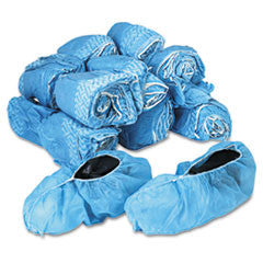 Disposable Shoe Covers, Nonwoven Polypropylene, Blue